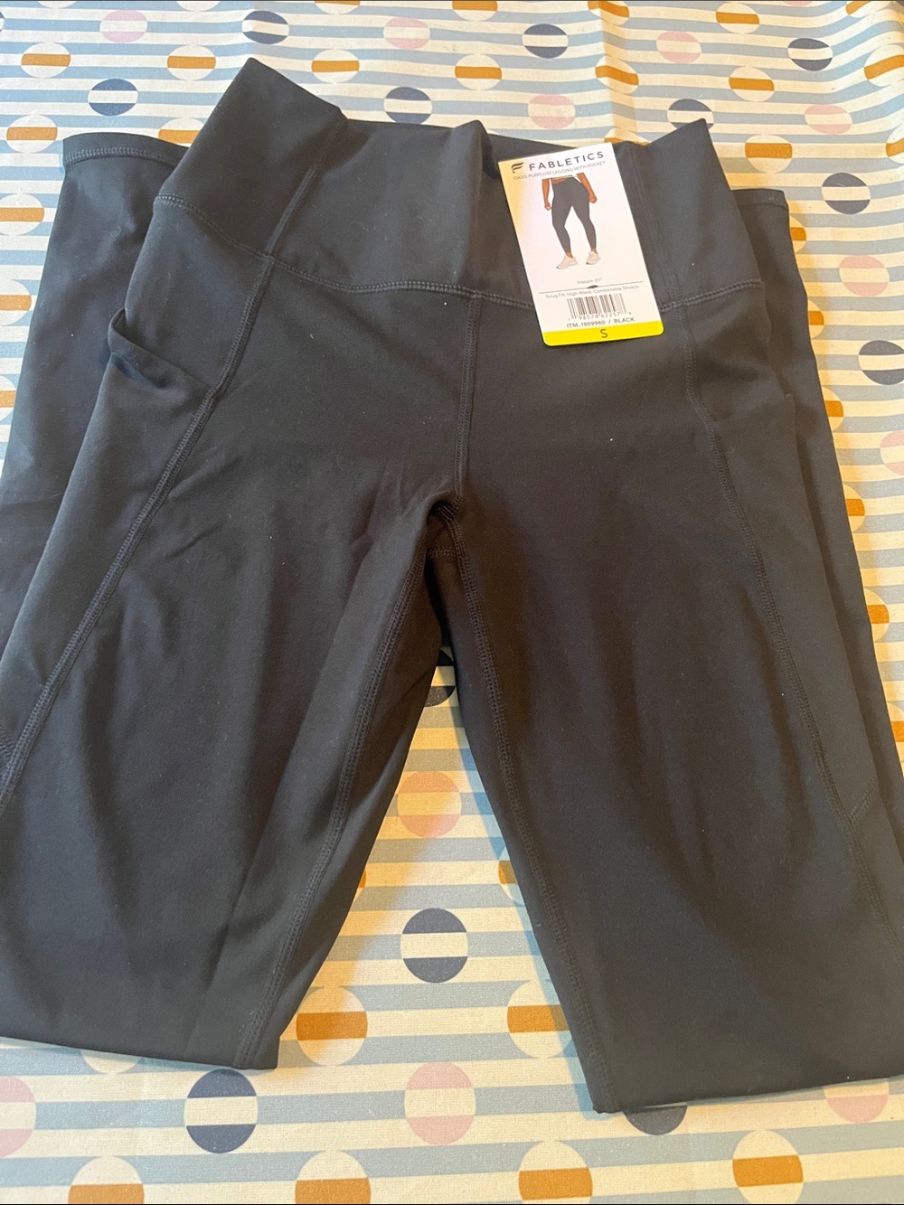 Fabletics Women's Black Active Leggings